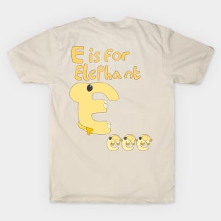 E is for Elephant T-Shirt